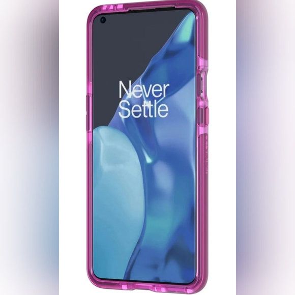 Tech21 EvoCheck Phone Case For OnePlus 9 5G - Fuchsia - Picture 2 of 5